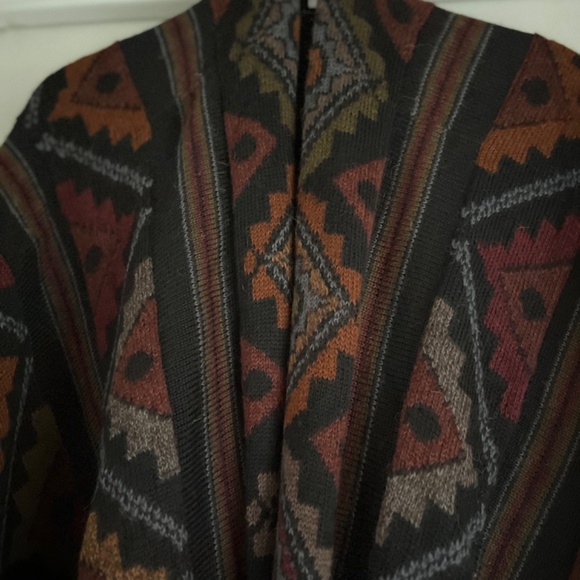 PERUVIAN CONNECTION 100% ALPACA HEAVY  RUANA - Picture 2 of 16